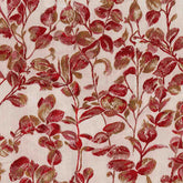 KRITI RED FLORAL CURTAIN FABRIC