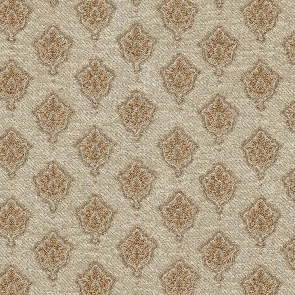 FSTV BEIGE FLORAL SOFA FABRIC