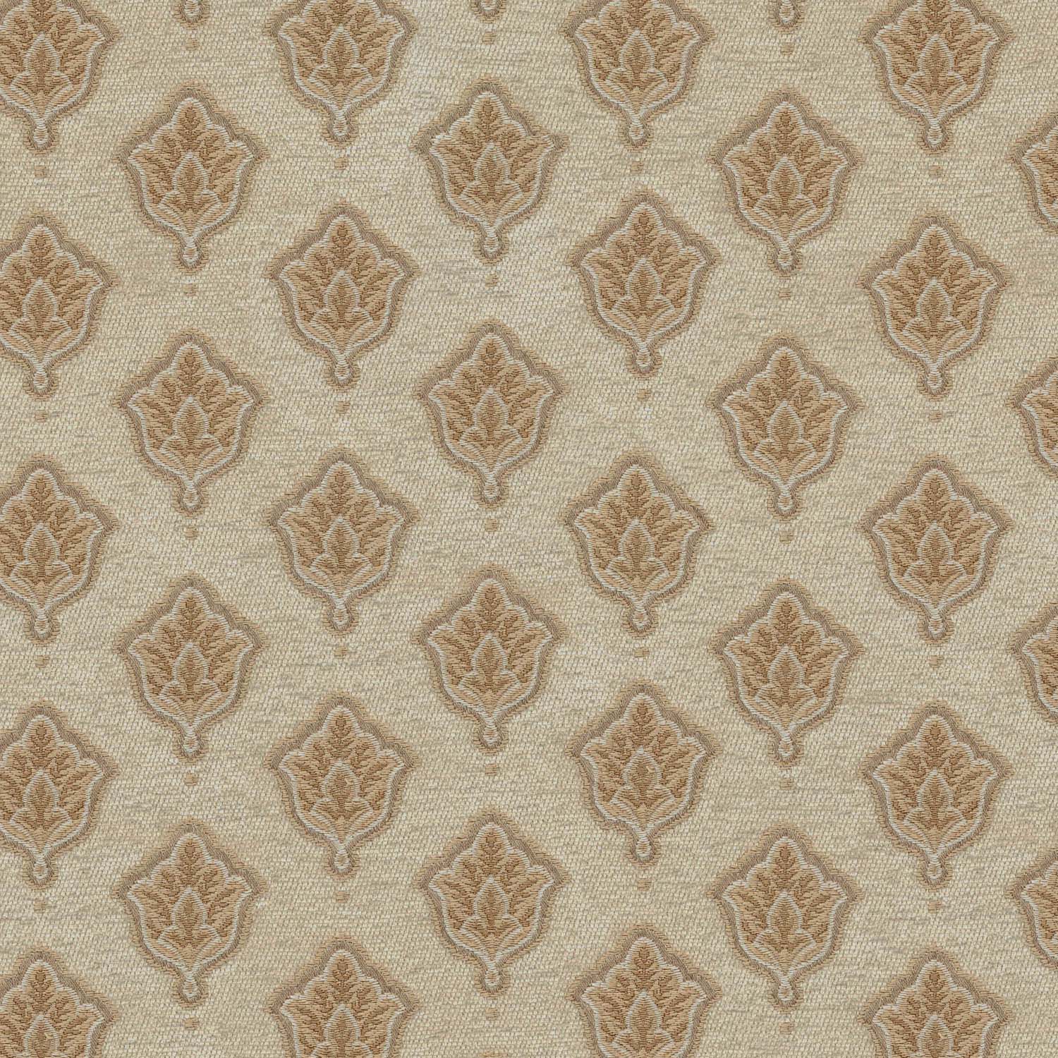 FSTV BEIGE FLORAL SOFA FABRIC
