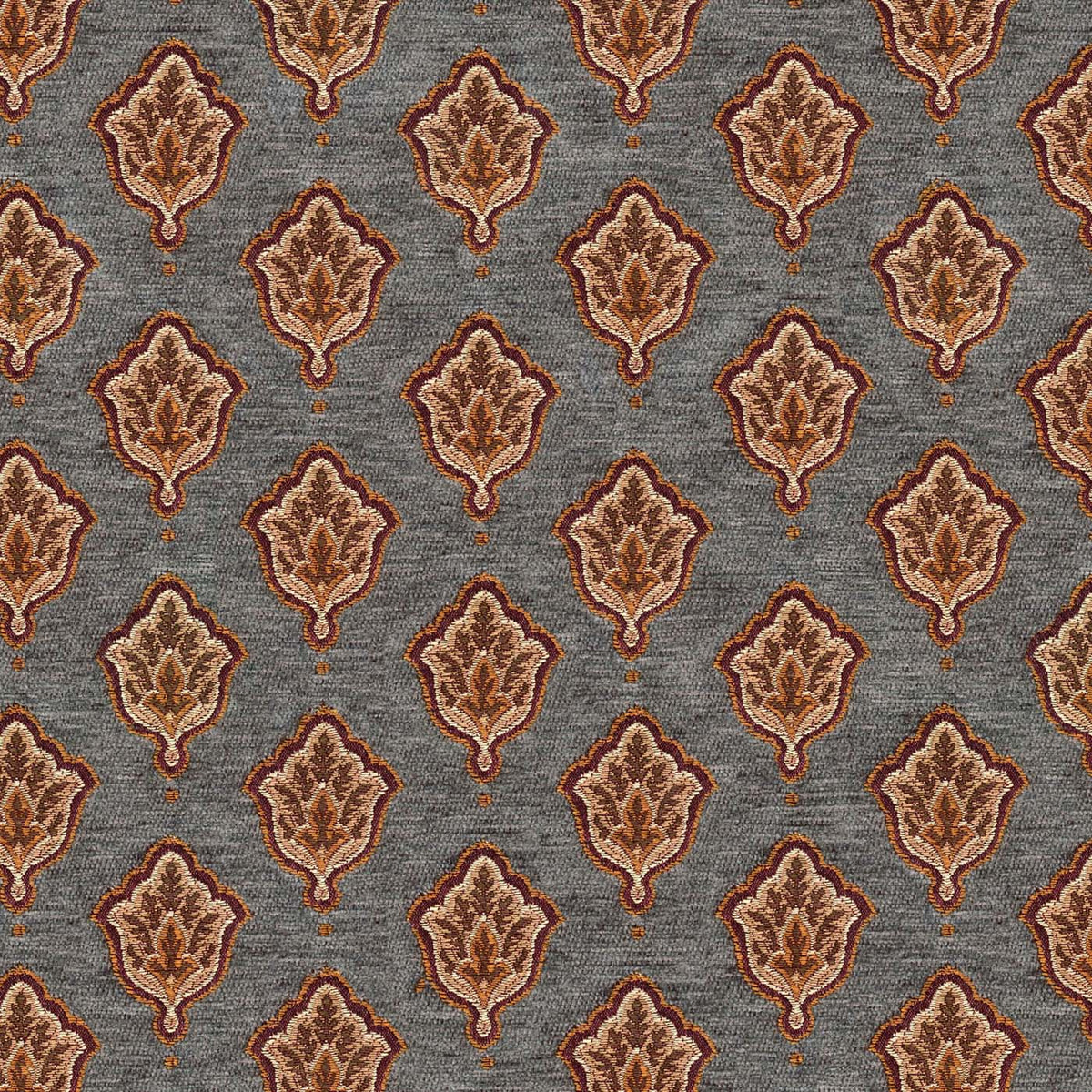 FSTV MEHROON FLORAL SOFA FABRIC