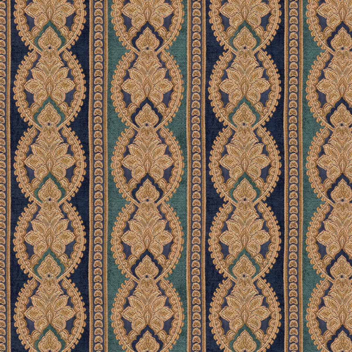 FSTV EYE BLUE & GREEN MODERN DESIGN SOFA FABRIC
