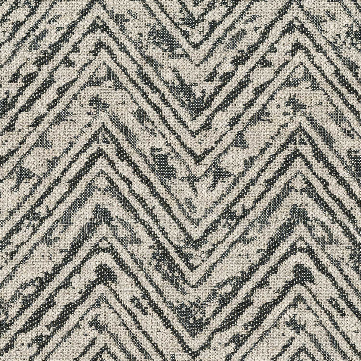 FSTV OFF BLACK ZIG ZAG SOFA FABRIC
