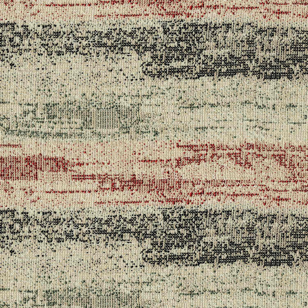 FSTV RED & BLACK TEXTURE SOFA FABRIC