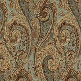 SHAWL CHENILLE GOLD MULTICOLOR MODERN SOFA FABRIC