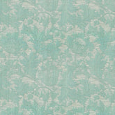 HERITAGE GREEN FLORAL CURTAIN FABRIC