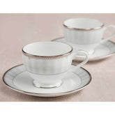 NORITAKE MONARCH PLATINUM TEA SET