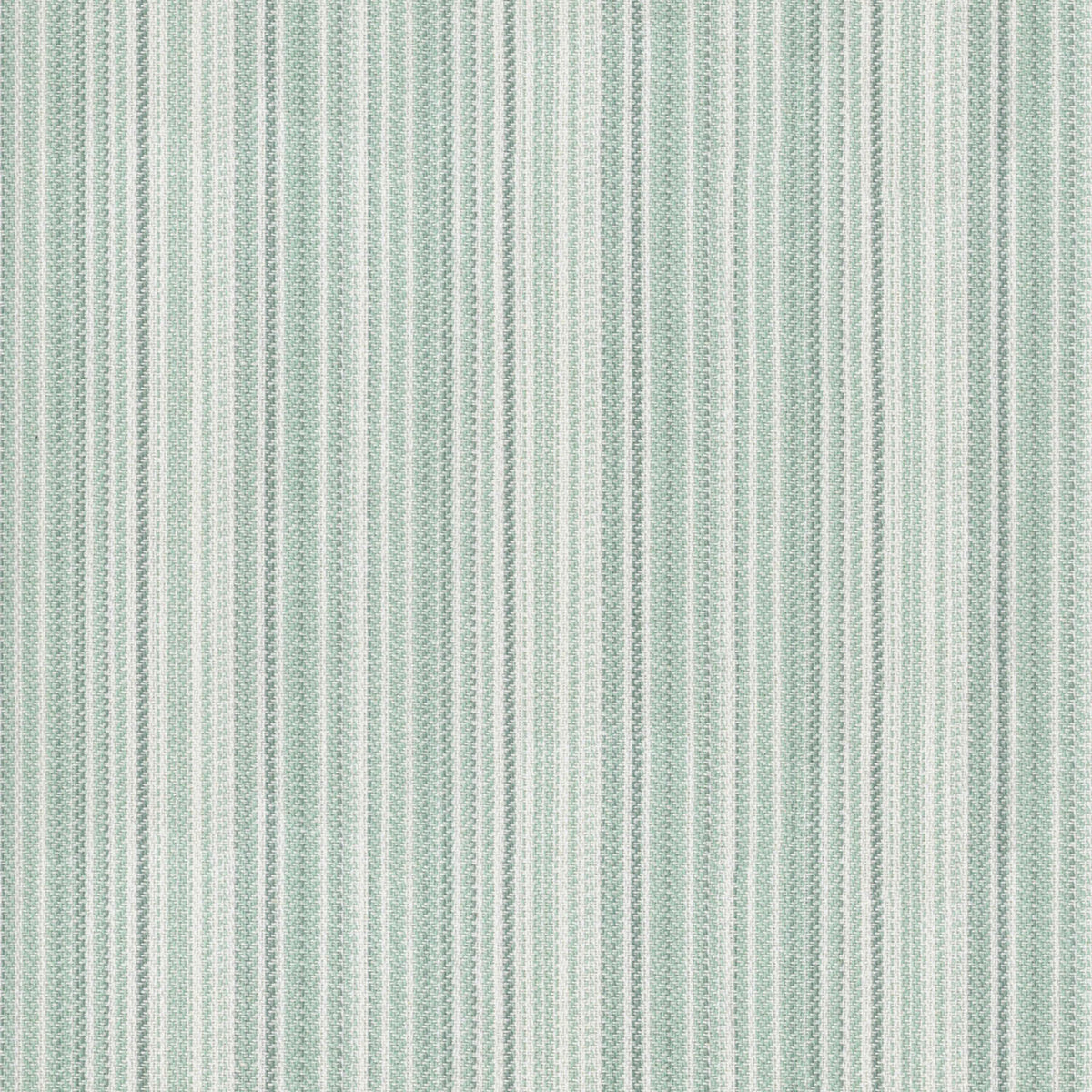 HERITAGE STERIA GREEN STRIPED SOFA FABRIC