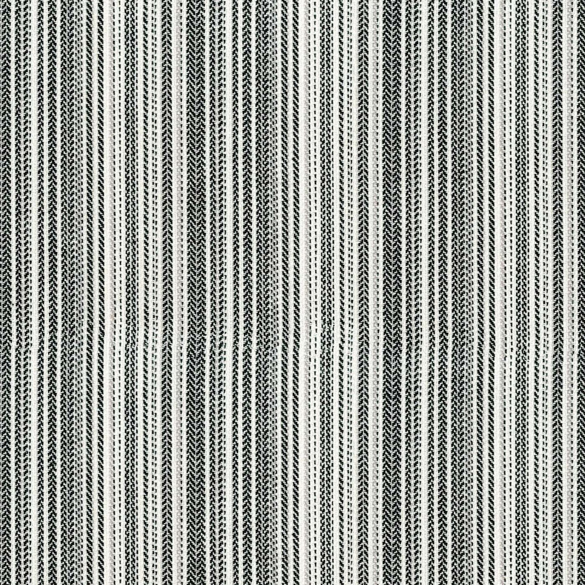 HERITAGE STERIA BLACK AND WHITE STRIPED SOFA FABRIC
