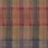 HELVETIA LARK BURGUNDY CHECKED SOFA FABRIC