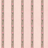 DANCIA LARK PINK FLORAL STRIPED SOFA FABRIC