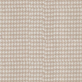 ATHOLL HOUNDSTOOTH BEIGE VELVET SOFA FABRIC