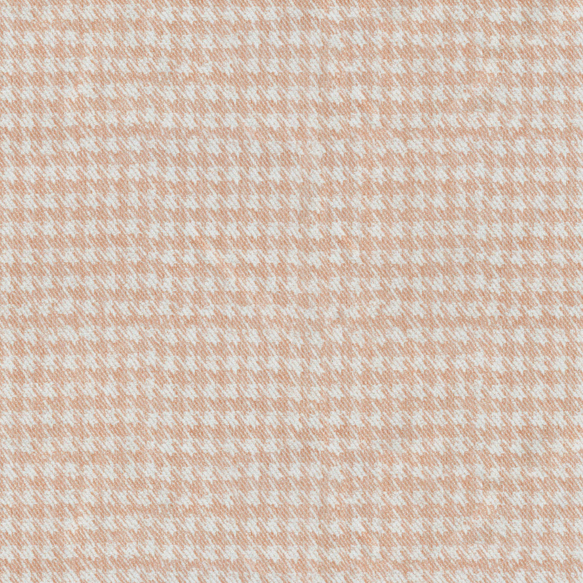 ATHOLL HOUNDSTOOTH ORANGE VELVET SOFA FABRIC