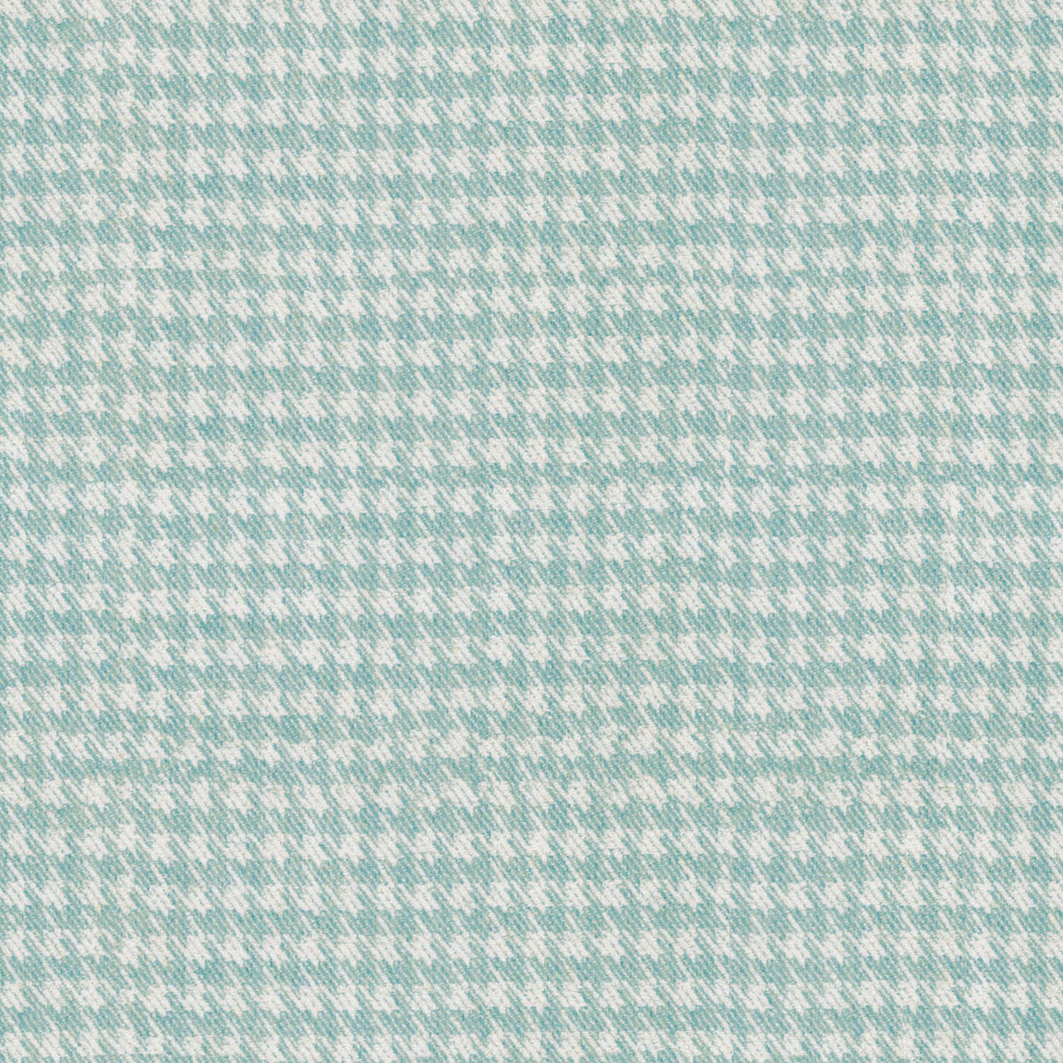 ATHOLL HOUNDSTOOTH TURQUOISE VELVET SOFA FABRIC