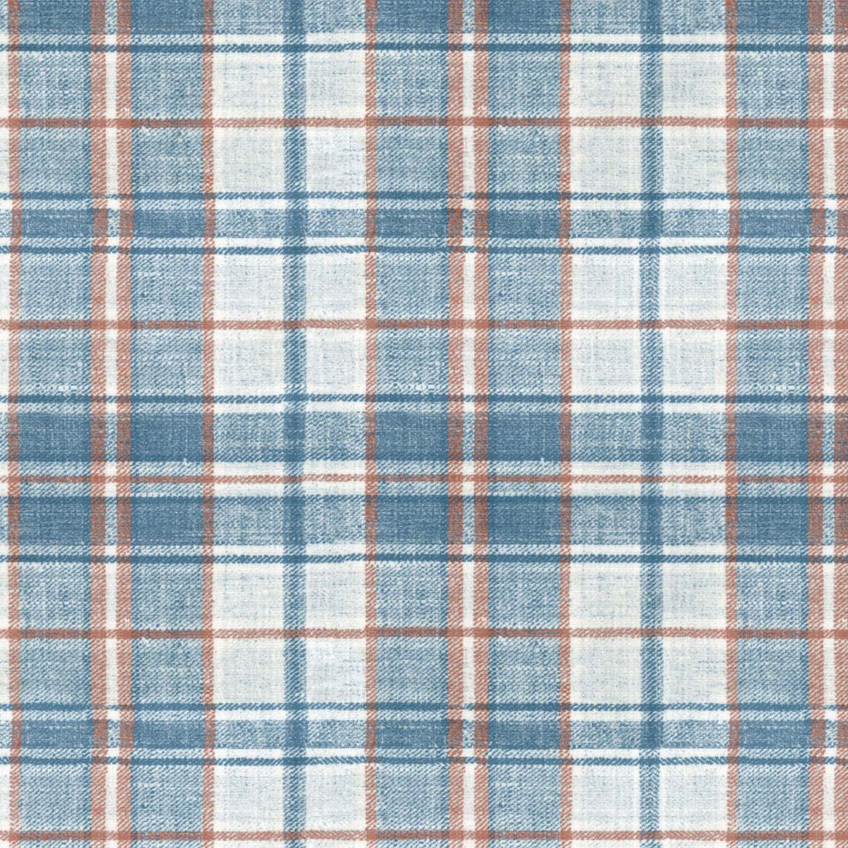 D BLUE VELVET CHECKED SOFA FABRIC