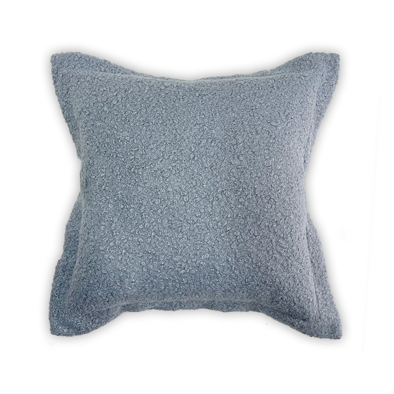 MK STORM GREY FUR TEXTURE CUSHION COVER (40X40CMS)