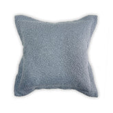 MK STORM GREY FUR TEXTURE CUSHION COVER (40X40CMS)