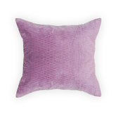 PURPLE TEXTURE VELVET CUSHION COVER (40X40CMS)