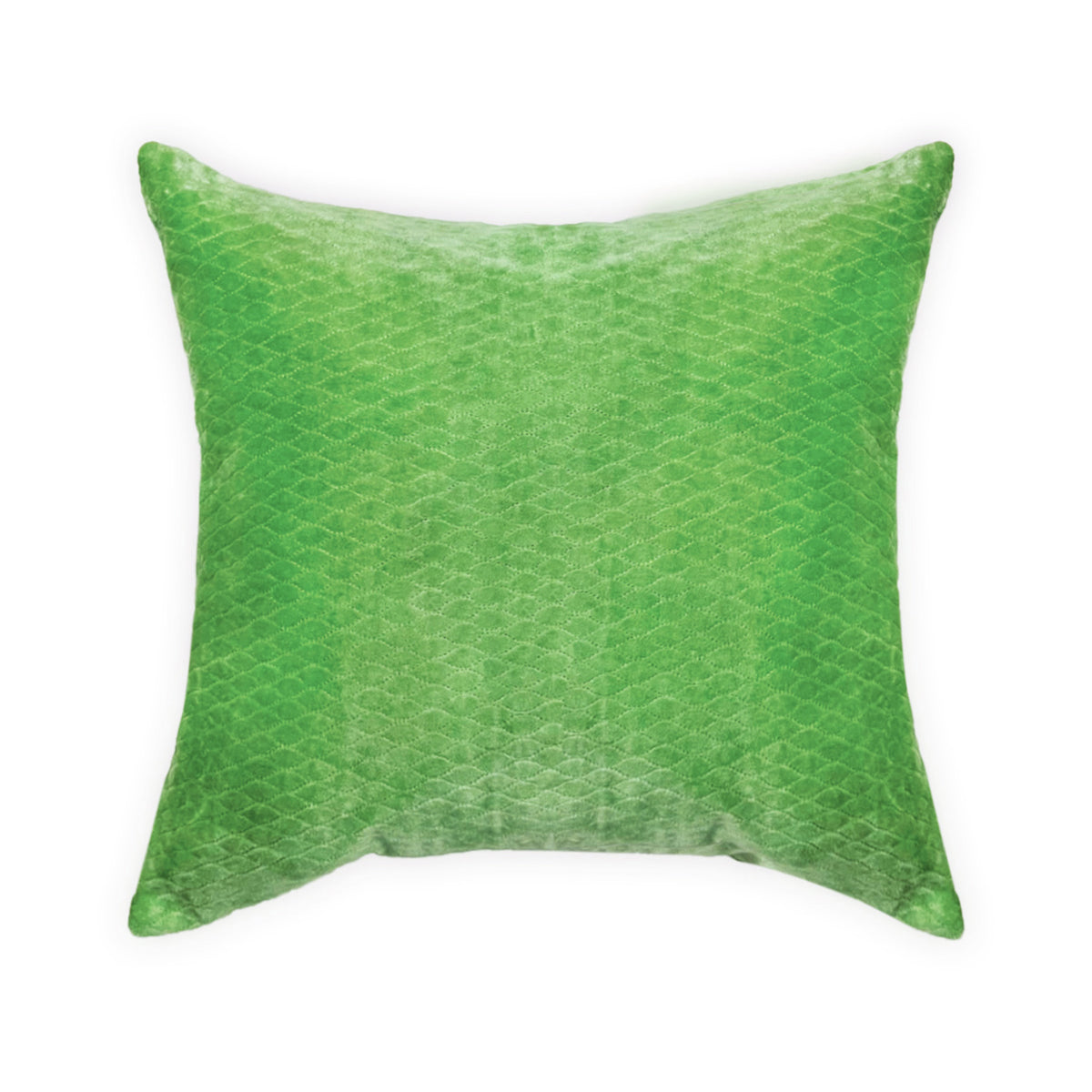 GRASS GREEN TEXTURE VELVET CUSHION COVER (40X40CMS)
