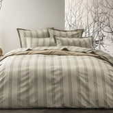 ALEXANDRE TURPAULT BEL AMI DESERT ORGANIC COTTON SATIN LUXURY DOUBLE BEDSHEET